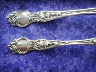 Sterling Silver flatware by Wallace silver Co.  Pattern Violet 10