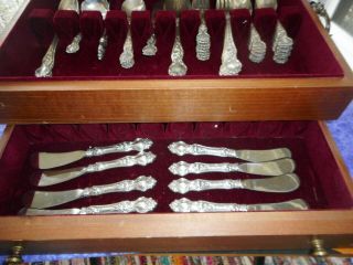 Sterling Silver Flatware By Wallace Silver Co.  Pattern Violet