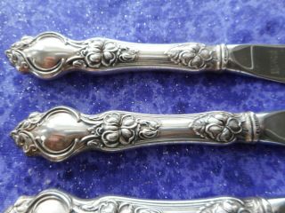 Sterling Silver flatware by Wallace silver Co.  Pattern Violet 2