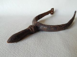 Ancient Iron Spur.  Viking Age.