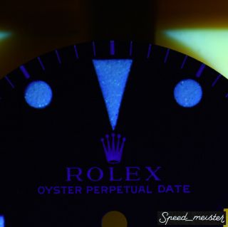 Vintage Rolex 1680 Red Submariner Watch MKIV MK4 Dial & Hand Set Hands. 4