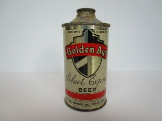 Vintage Golden Age Beer Can Cone Top Spokane,  Wa 1938 - Great Shape - Low Profile