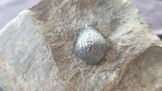 Very rare stunning Viking silver Pendant/Amulet.  L14u 2