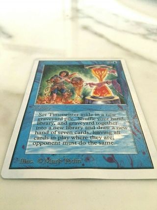 Timetwister // Unlimited // MTG,  Magic // VG // lightly played 3