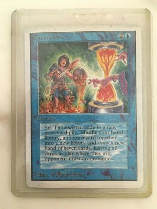 Timetwister // Unlimited // MTG,  Magic // VG // lightly played 4