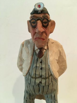 Taschke Wood ENT (Ear Nose & Throat) Doctor Figurine 
