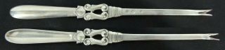 Georg Jensen Sterling Silver Acorn Pattern - Set of six lobster forks 3