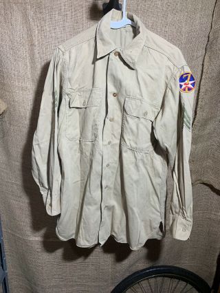 Wwii Us 7th Air Force Aaf Army Air Corp World War 2 Us Dress Shirt Patch Vintage