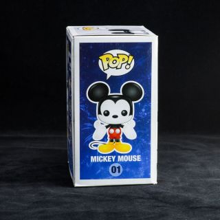 Funko Pop Rare Disney Metallic Mickey Mouse 01 // 2011 Only 480 In existence 5