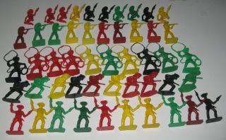 Tim Mee Toys 1950s - 1960s Cowboys 50 Count