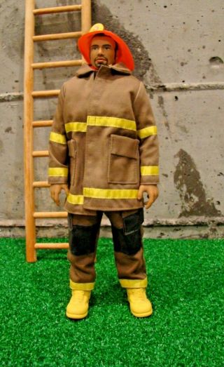 Carlos Billy Gay Boyfriend Doll Firefighter Fire Man Uniform Helmet Yellow Boots