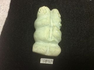 (gd2b) Pre - Columbian Southern Arawak Carved Statue.