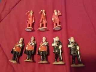 8 - Vtg.  Metal Toy Soldier Napoleon By Frenchal Made In France Quiralu