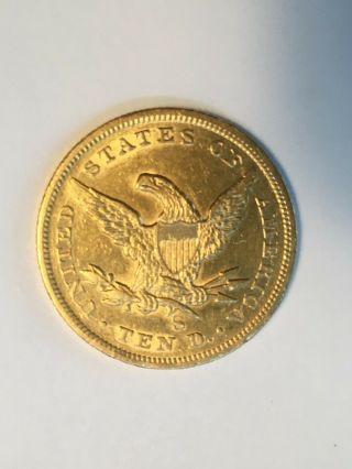 Rare Coin 1854 - S $10 Liberty Gold Eagle 3