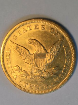 Rare Coin 1854 - S $10 Liberty Gold Eagle 5
