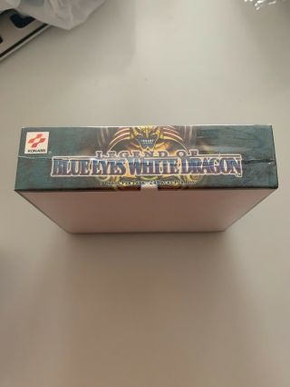 RARE YuGiOh LOB 1st Edition Legend of Blue Eyes White Dragon Booster Box - 6