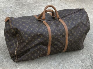 Vintage Louis Vuitton Keepall 60 Large Travel Bag