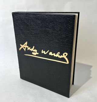 Andy Warhol - Rare - Exposures - Deluxe Gold Edition 158/1000 - Signed
