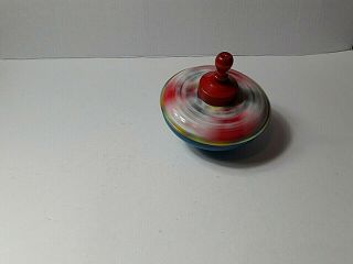 Vintage 1975 Walt Disney Mickey Mouse Spinning Top 4