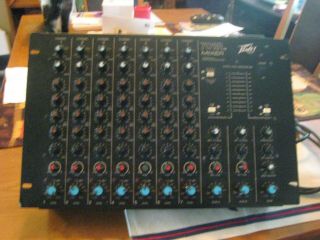 Peavey 701r Rack Mount Mixer With 3 - Band Equalizer Reverb Vintage Pro Audio