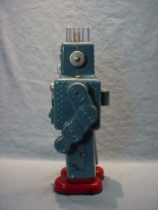 Vintage Smoking Spaceman Robot - Japan Yonezawa 2
