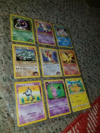 Binder Full Of Vintage (1999 - 2001) All Rare & Holo Pokemon Cards. ,  Graded &More 7