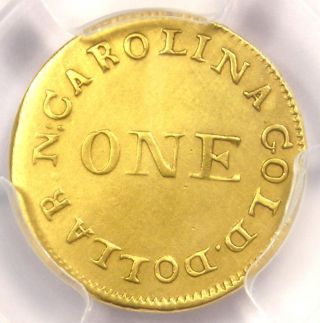 1831 - 34 C.  Bechtler Carolina Gold Dollar G$1 30 Gr.  Pcgs Xf Detail - Rare Coin