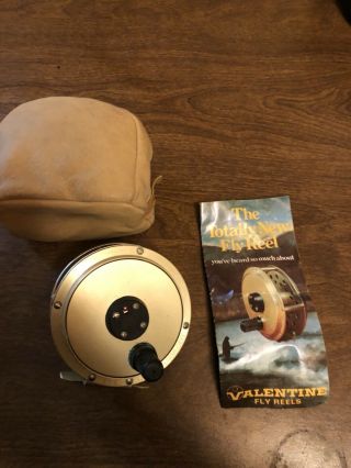 Vintage Valentine 375 Val - Craft Inc.  Fly Fishing Reel & 1 Extra Spool