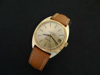 VINTAGE OMEGA CONSTELLATION 18K SOLID YELLOW GOLD CASE & DIAL CAL.  564 10