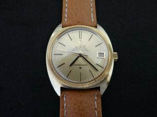 VINTAGE OMEGA CONSTELLATION 18K SOLID YELLOW GOLD CASE & DIAL CAL.  564 3