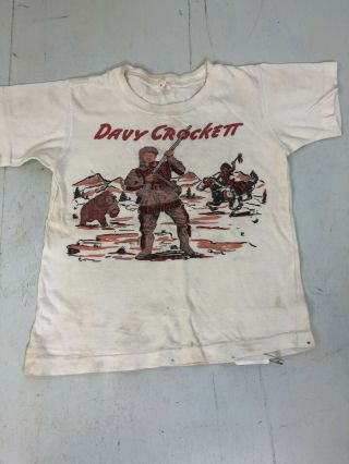 Vtg Davy Crockett Sz 8 Child 
