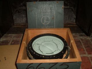 Vintage US NAVY MARK II 1942 Lionel US Navy Ship Compass (Appears Unissued) 5