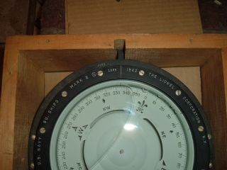 Vintage US NAVY MARK II 1942 Lionel US Navy Ship Compass (Appears Unissued) 6