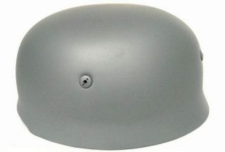 Wwii German Fallschirmjager M38 Steel Helmet With Leather Liner M38 Helmet Grey