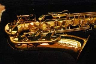 Vintage Conn Alto Saxophone N 151644 w/ Hard Case 2