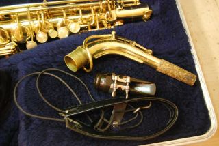 Vintage Conn Alto Saxophone N 151644 w/ Hard Case 4
