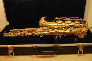 Vintage Conn Alto Saxophone N 151644 w/ Hard Case 7