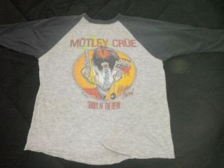 Vintage Motley Crue Shout At The Devil Tour 