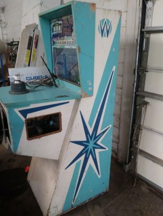 Vintage Williams Artic Gun Coin Operated Arcade Game Parts or Restoration Op 4