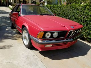 1981 Bmw 6 - Series Coupe