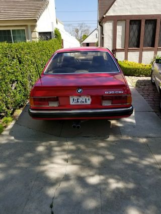 1981 BMW 6 - Series coupe 5