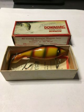 Heddon 5009a Early Tad - Poly Lure And Correct Box