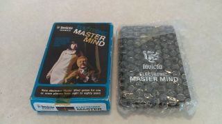 Vintage 1977 Invicta Master Mind Electronic Game Hand - Held MIB 4