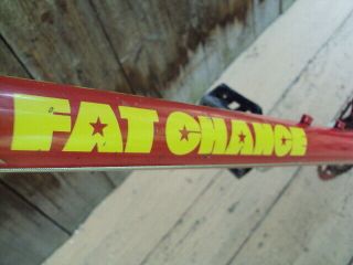 Vintage Fat Chance Mountain Bike Mtb Wicked Fat Chance Fat City Cycles