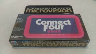VTG 1979 Milton Bradley Game Cartridge Connect Four Factory 4