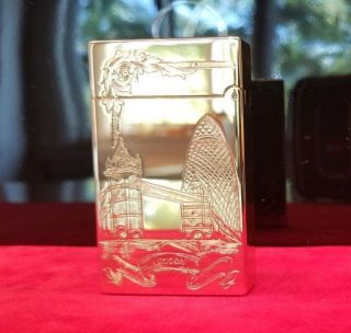 Rare Limited Edition S.  T.  Dupont London Ligne 2 Lighter in Yellow Gold 4/8 3