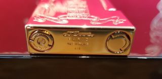 Rare Limited Edition S.  T.  Dupont London Ligne 2 Lighter in Yellow Gold 4/8 4