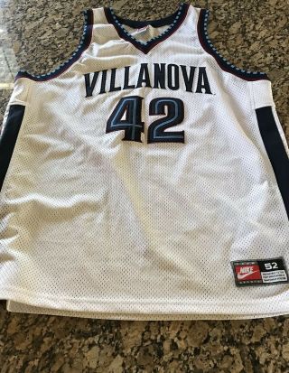 Rare Vintage Nike Villanova Wildcats Jason Lawson Basketball Jersey