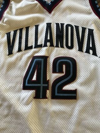 Rare Vintage Nike Villanova Wildcats Jason Lawson Basketball Jersey 4