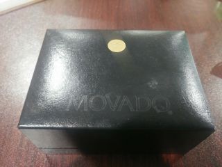 Movado Gold Tone Sapphire Crystal Watch 87 - 45 - 882 4